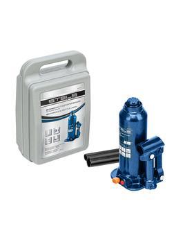 Домкрат гидравлический бутылочный, 3 т, h подъема 188-363 мм, в пластиковом кейсе Stels