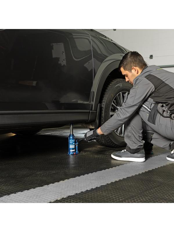 Домкрат гидравлический бутылочный, 3 т, h подъема 188-363 мм, в пластиковом кейсе Stels