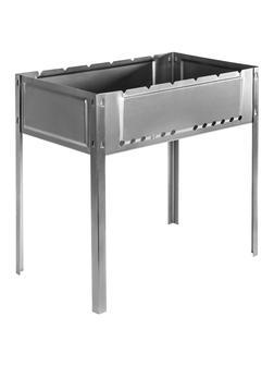 Мангал облегченный с ребрами жесткости 500 х 300 х 500 мм, Россия Camping Palisad