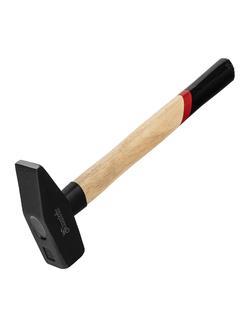 Молоток слесарный, 1500 г, квадратный боек, деревянная рукоятка Matrix