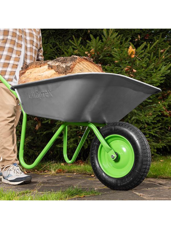 Тачка садовая, облегченная, объем 65 л Сибртех 689615