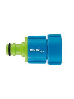 Адаптер пластмассовый, 1/2-3/4-1, внутренняя резьба, Luxe Palisad