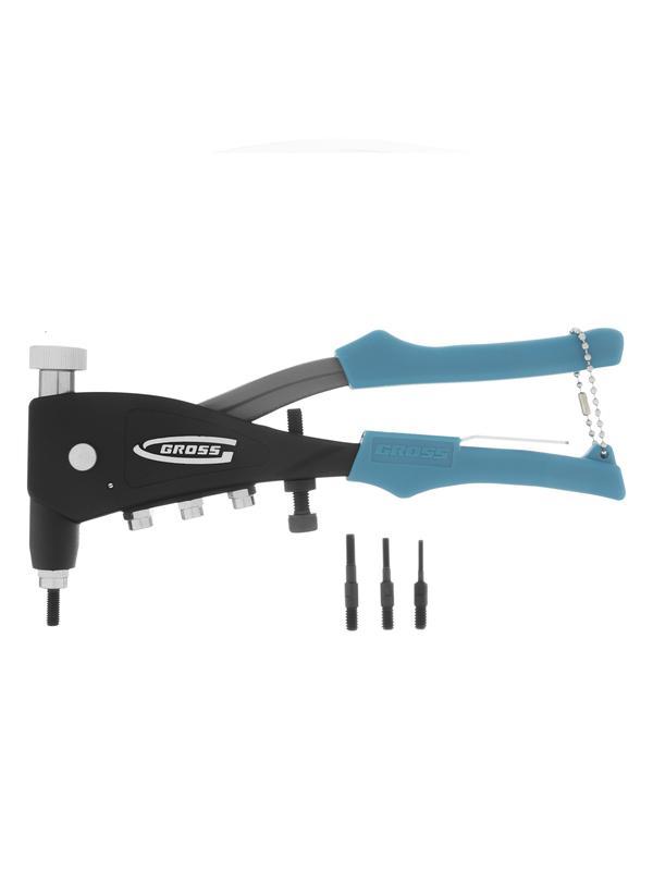 Заклепочник для резьбовых заклепок, заклепки М3, М4, М5, M6 Gross