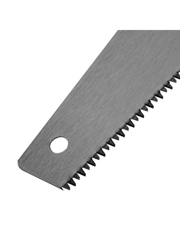 Ножовка по дереву, 500 мм, 7-8 TPI, зуб-3D, каленый зуб, двухкомпонентная рукоятка Matrix