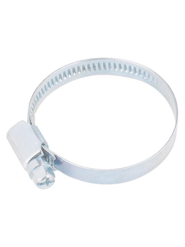 Хомуты нержавеющая сталь, Стандартное болтовое крепление 25-40 мм, 50 штук в упаковке, ширина 9 мм Сибртех