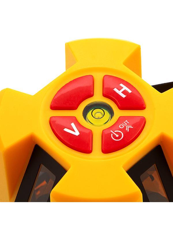 Уровень лазерный LX3, 10 м, ± 0,3 мм/1 м, 635 нм, 4 вертикальных, 1 горизонтальная плоскости, резьба 5/8