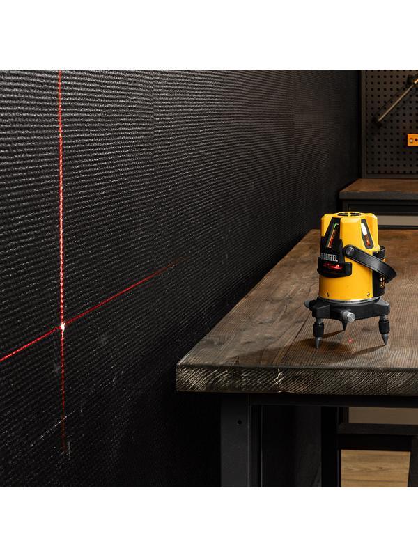 Уровень лазерный LX3, 10 м, ± 0,3 мм/1 м, 635 нм, 4 вертикальных, 1 горизонтальная плоскости, резьба 5/8