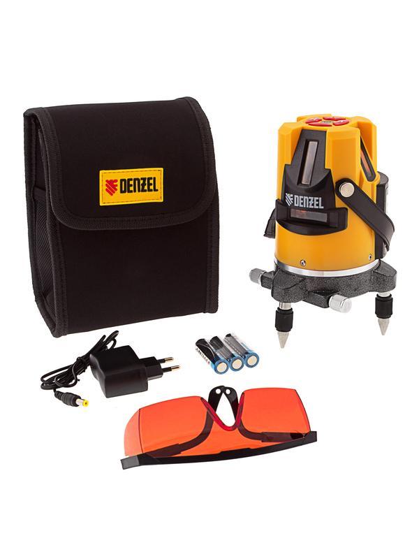 Уровень лазерный LX3, 10 м, ± 0,3 мм/1 м, 635 нм, 4 вертикальных, 1 горизонтальная плоскости, резьба 5/8