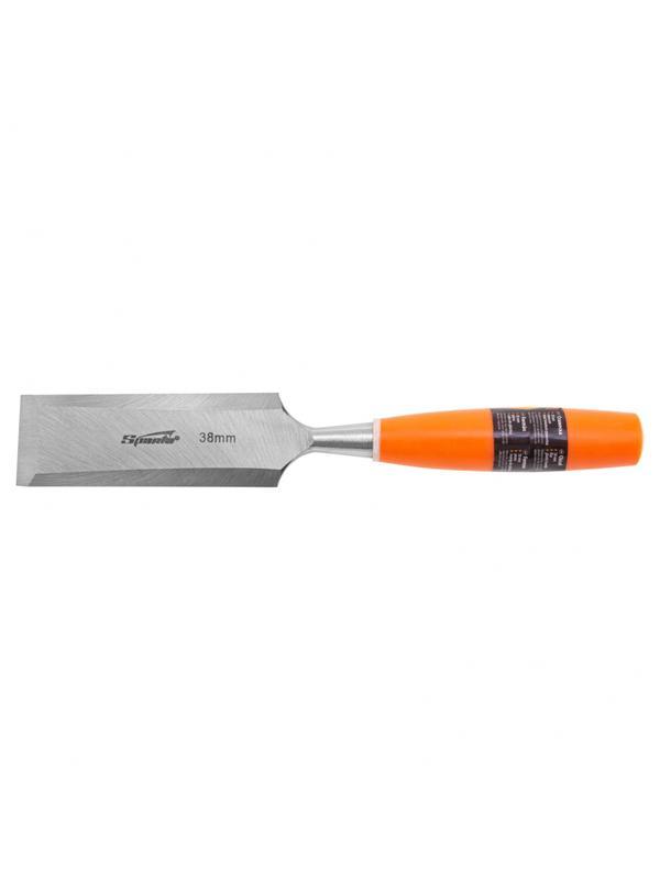 Стамеска, 38 мм, плоская, пластиковая рукоятка Sparta