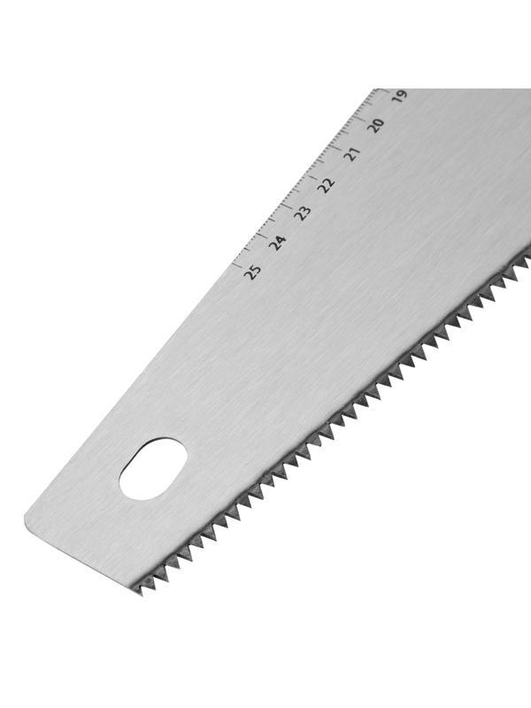 Ножовка по дереву, 450 мм, 7-8 TPI, зуб 2D, каленый зуб, двухкомпонентная рукоятка Sparta