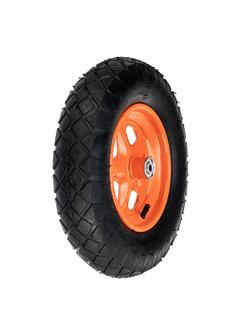 Колесо пневматическое «Звезда» 4.80/4.00-8 D380 мм, внутренний диаметр подшипника 12 мм, длина оси 90 мм Palisad