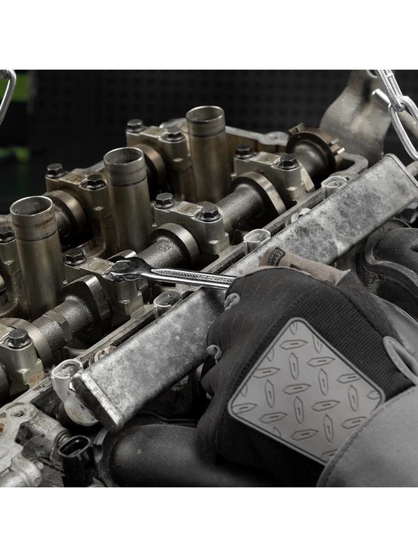 Набор ключей комбинированных 12 шт, 6-22 мм, антислип Stels