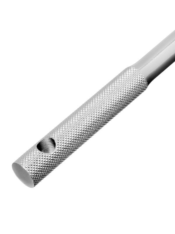 Вороток однорычажный, 380 мм, с квадратом 1/2 на шарнире, CrV, хромированный Matrix