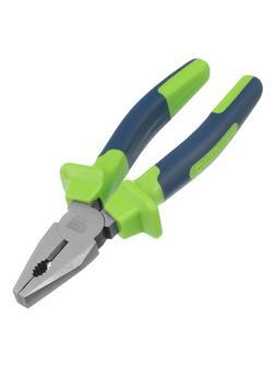 Плоскогубцы комбинированные, 200 мм, двухкомпонентные рукоятки Сибртех