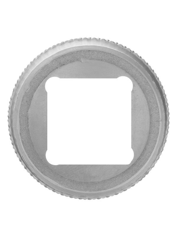 Головка торцевая, 19 мм, двенадцатигранная, CrV, под квадрат 1/2, хромированная Stels