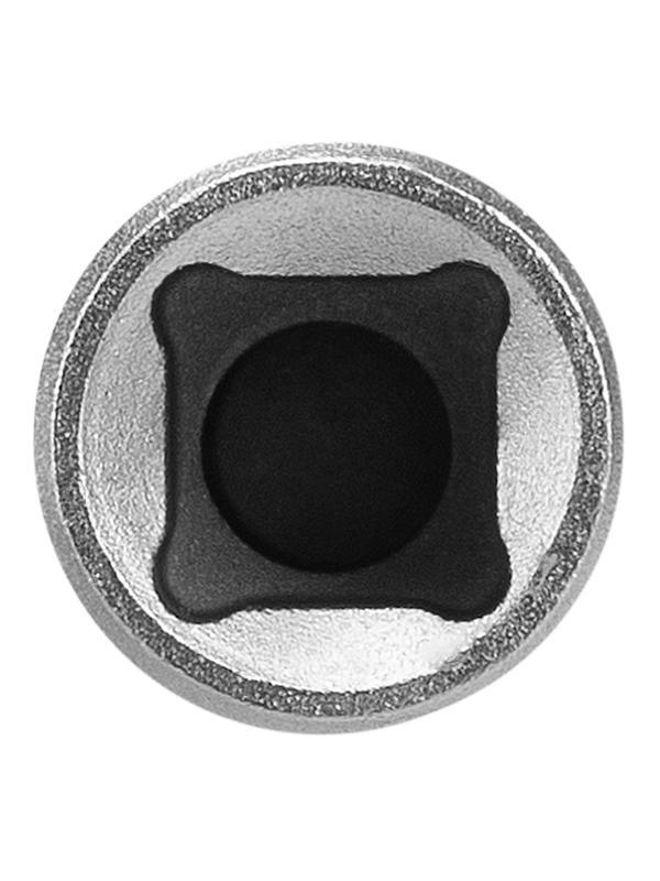 Головка с битой вставкой T10, квадрат 1/4, CrV Stels