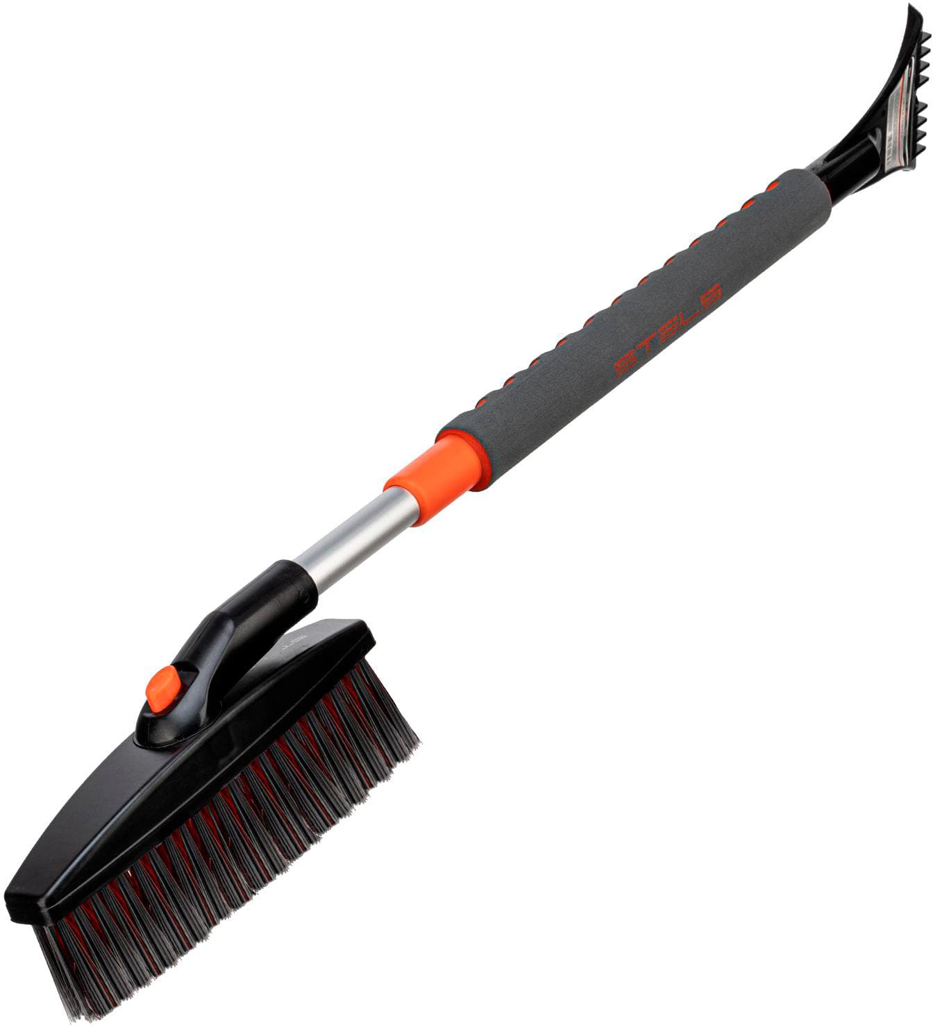 Щетка-сметка для снега со скребком телескопическая Stels 55313