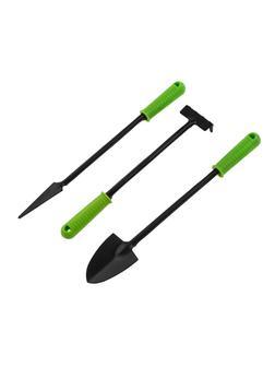 Набор по уходу за комнатными растениями, пластиковые рукоятки, 3 предмета, Palisad