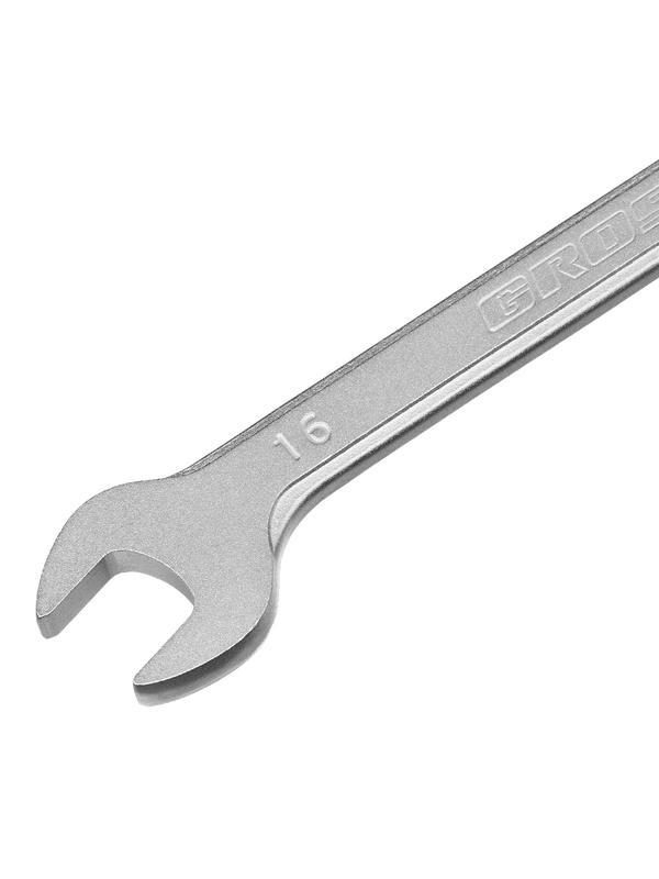 Ключ комбинированный трещоточный, 16 мм, количество зубьев 100 Gross
