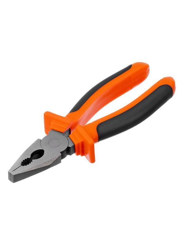 Плоскогубцы комбинированные Comfort, 200 мм, шлифованные, двухкомпонентные рукоятки Sparta