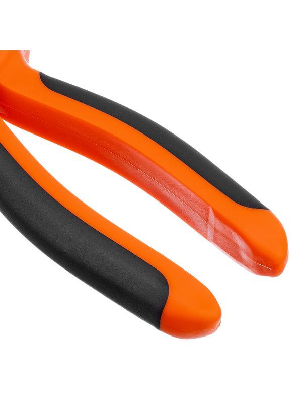 Плоскогубцы комбинированные Comfort, 200 мм, шлифованные, двухкомпонентные рукоятки Sparta