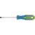 Отвертка, SL4 х 100 мм, CrV, трехкомпонентная рукоятка Сибртех
