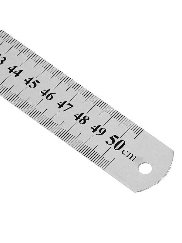 Линейка измерительная, 500 мм, металлическая Sparta