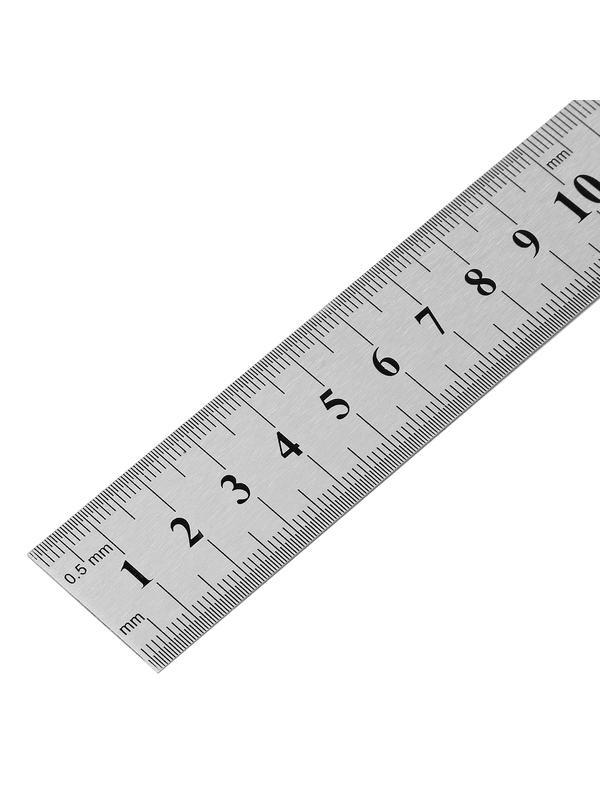 Линейка измерительная, 500 мм, металлическая Sparta