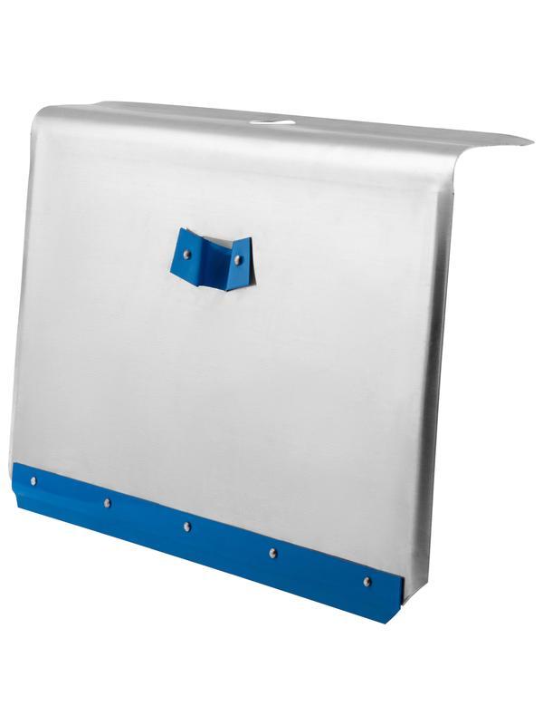 Лопата для уборки снега тротуарная, алюминиевая, 600 х 400 мм, без черенка, Россия, Сибртех