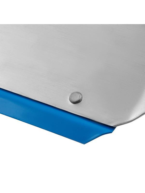 Лопата для уборки снега тротуарная, алюминиевая, 600 х 400 мм, без черенка, Россия, Сибртех