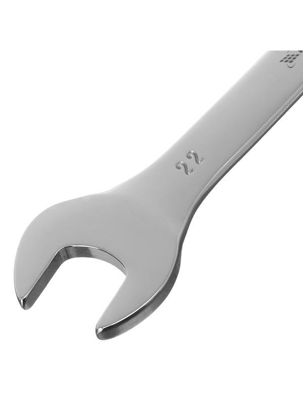 Набор ключей рожковых 8 шт, 6-22мм, CrV, Elliptical, зеркальное хромирование Matrix