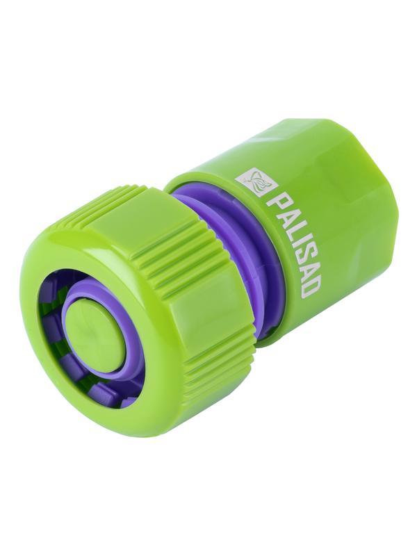 Соединитель-адаптер пластмассовый, 3/4, внешняя резьба, соединитель шланга 3/4 Palisad