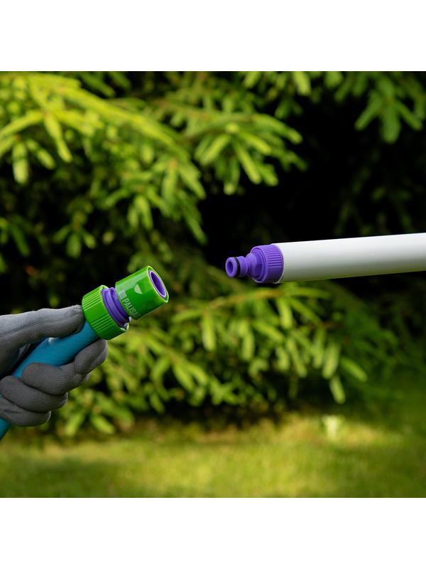 Соединитель-адаптер пластмассовый, 3/4, внешняя резьба, соединитель шланга 3/4 Palisad