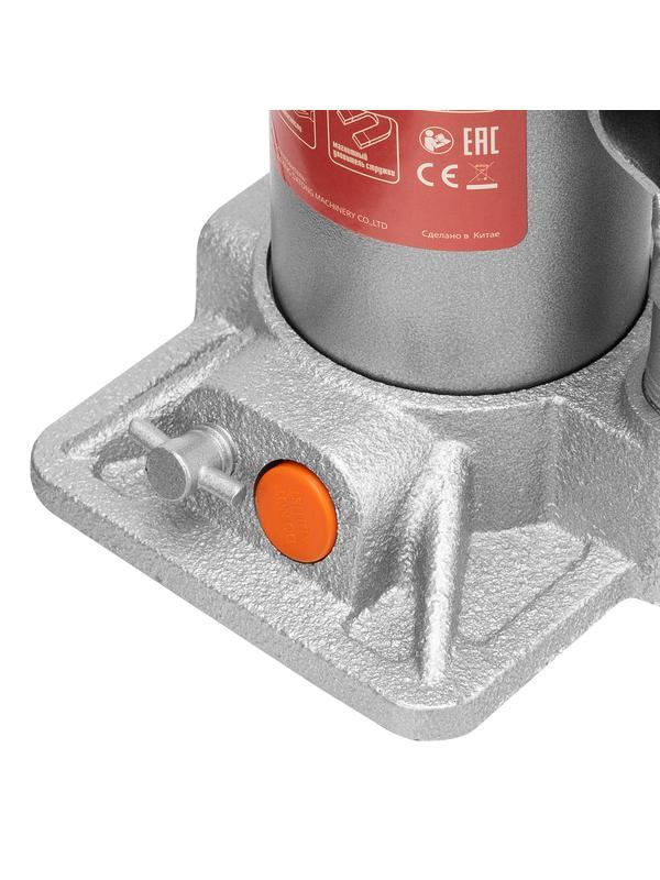 Домкрат гидравлический бутылочный, 4 т, h подъема 194-372 мм Matrix