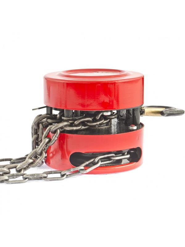 Таль цепная, 1 т, H подъема 2.5 м, расстояние между крюками 300 мм Matrix