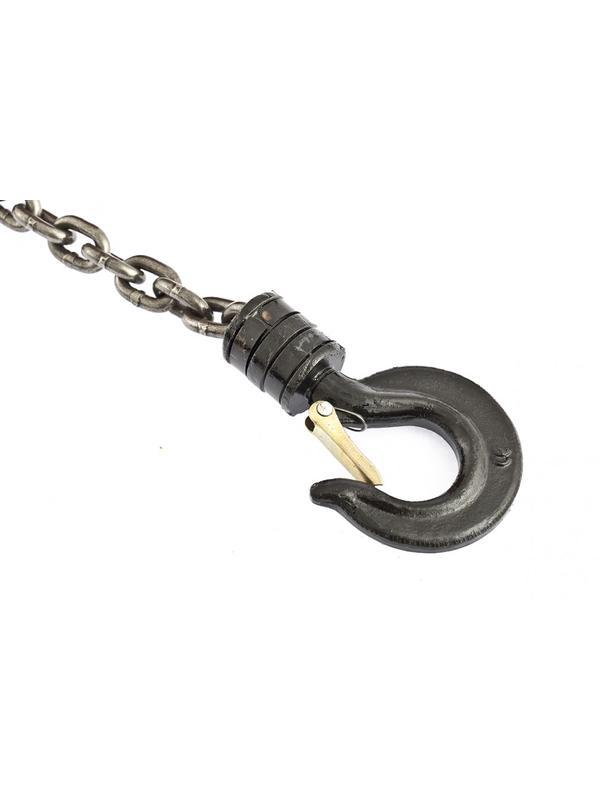 Таль цепная, 1 т, H подъема 2.5 м, расстояние между крюками 300 мм Matrix