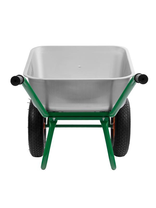 Тачка садово-строительная, 2-х колесная, усиленная, грузоподъемность 320 кг, объем 100 л Palisad