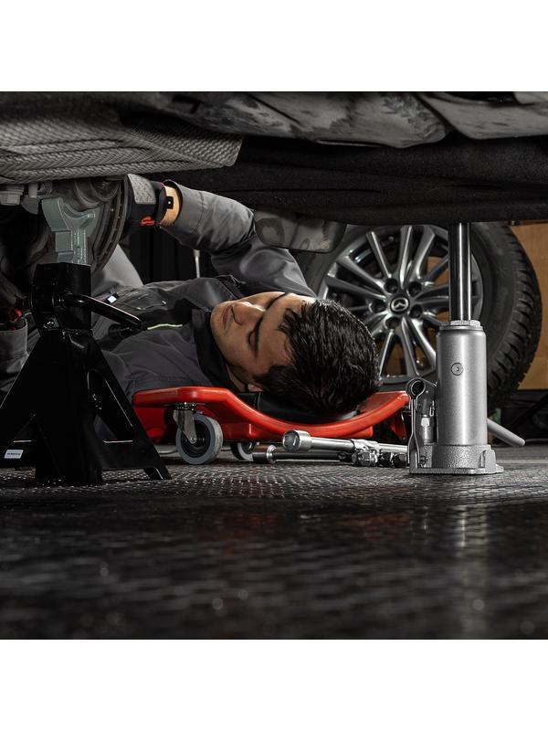 Домкрат гидравлический бутылочный, 3 т, высота подъема 194-372 мм Matrix