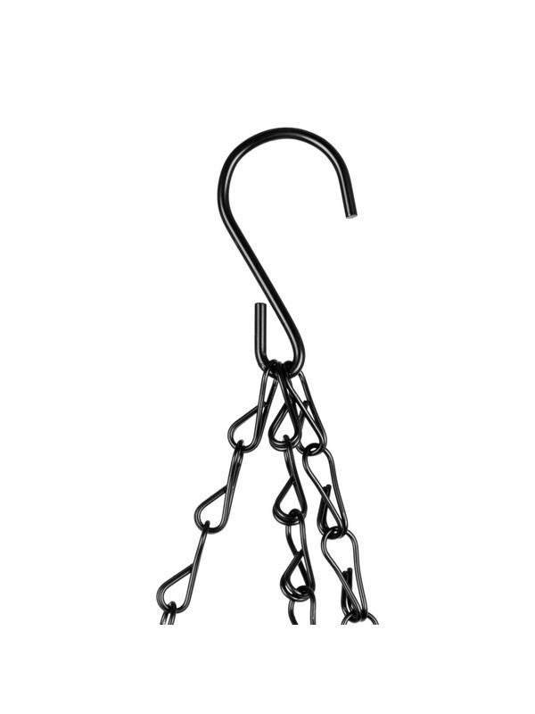 Кашпо подвесное с вкладышем из коковиты, конус D 35 см Palisad