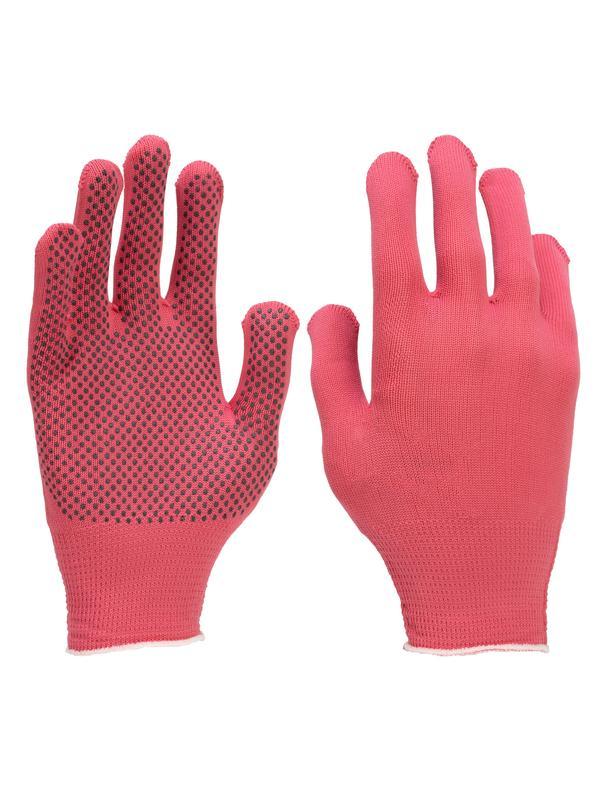 Перчатки в наборе, 4 пары, цвета в ассортименте, ПВХ точка, L, Россия// Palisad