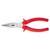 Длинногубцы изогнутые Econom, 180 мм, шлифованные, пластмассовые рукоятки Matrix