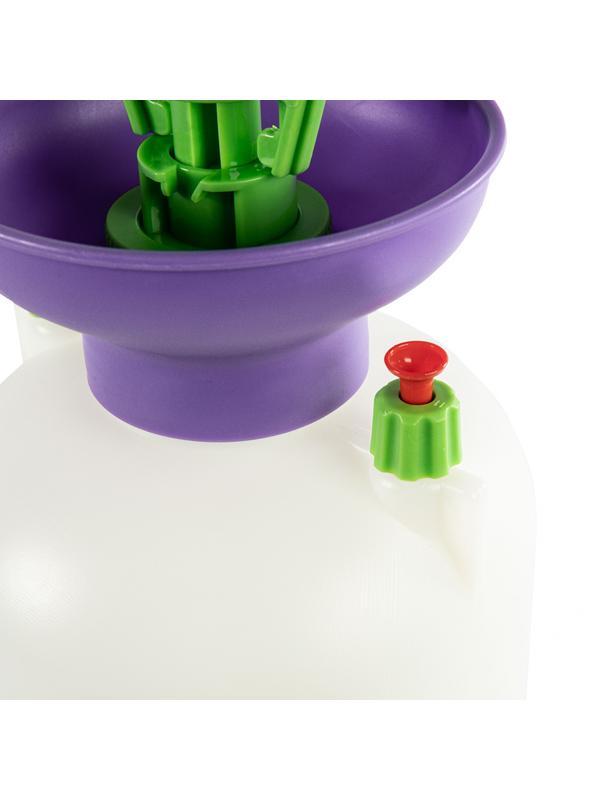 Опрыскиватель ручной усиленный с горловиной 7 л, с насосом, шлангом и разбрызгивателем Palisad