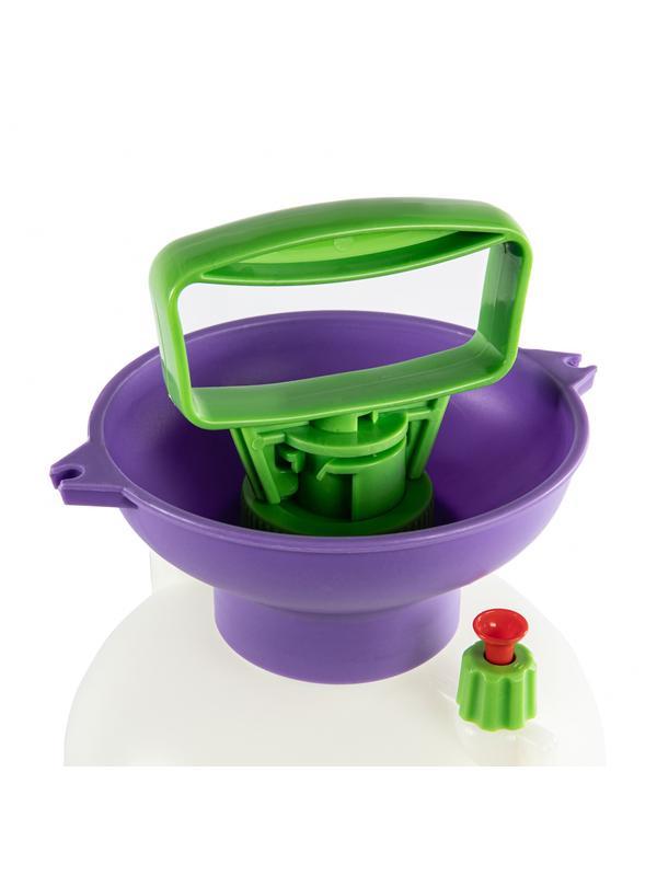 Опрыскиватель ручной усиленный с горловиной 7 л, с насосом, шлангом и разбрызгивателем Palisad