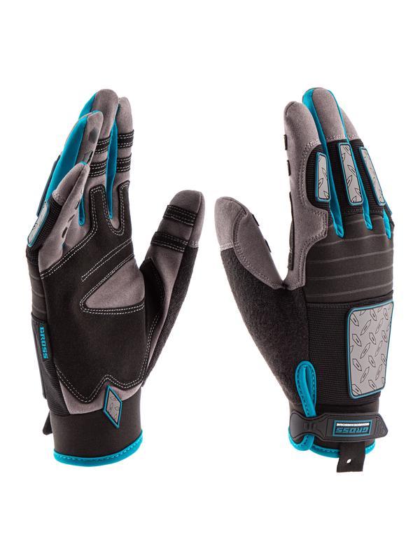 Перчатки универсальные комбинированные DELUXE, L Gross