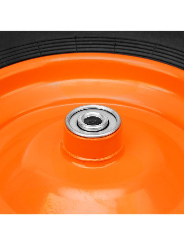 Колесо пневматическое 4.80/4.00-8 D 380 мм, внутренний подшипник D 12 мм, длина оси 90 мм Palisad