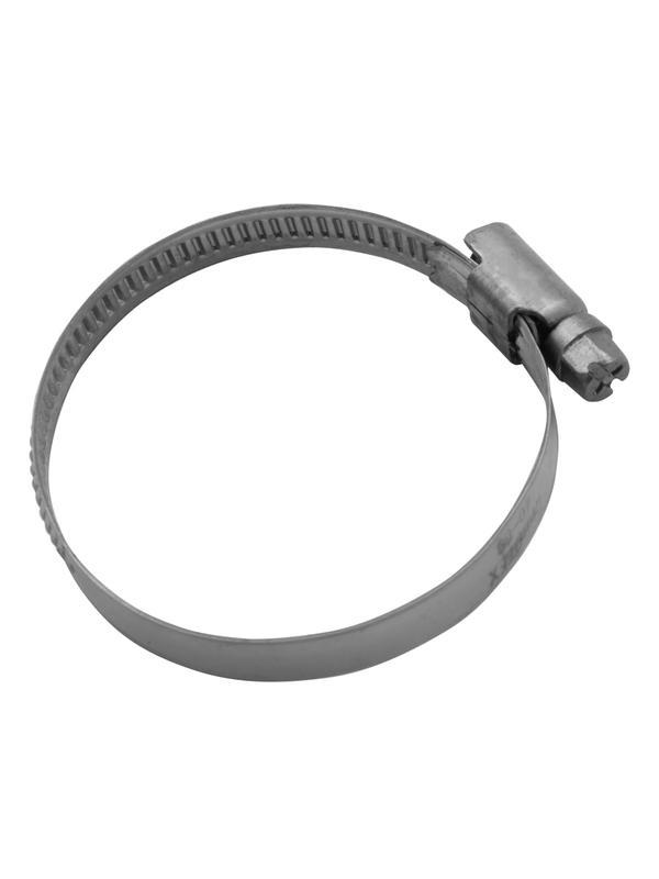 Хомуты нержавеющая сталь, Стандартное болтовое крепление 40-60 мм, 50 штук в упаковке, ширина 9 мм Сибртех