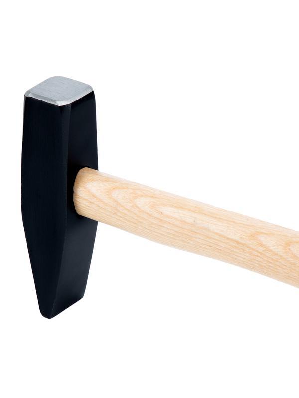 Молоток слесарный, 600 г, квадратный боек, деревянная рукоятка Sparta