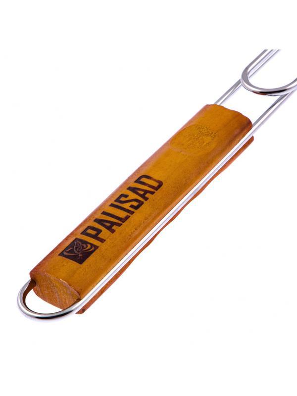 Решетка гриль 315 х 410 х 70 мм, объемная, хромированная Camping Palisad