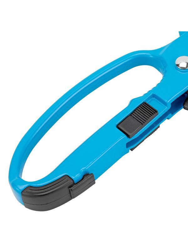 Секатор прямого реза, 200 мм, храповой механизм, металлические обaрезиненные рукоятки, Luxe, Palisd