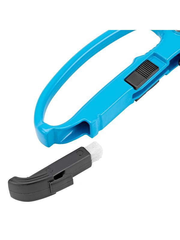 Секатор прямого реза, 200 мм, храповой механизм, металлические обaрезиненные рукоятки, Luxe, Palisd